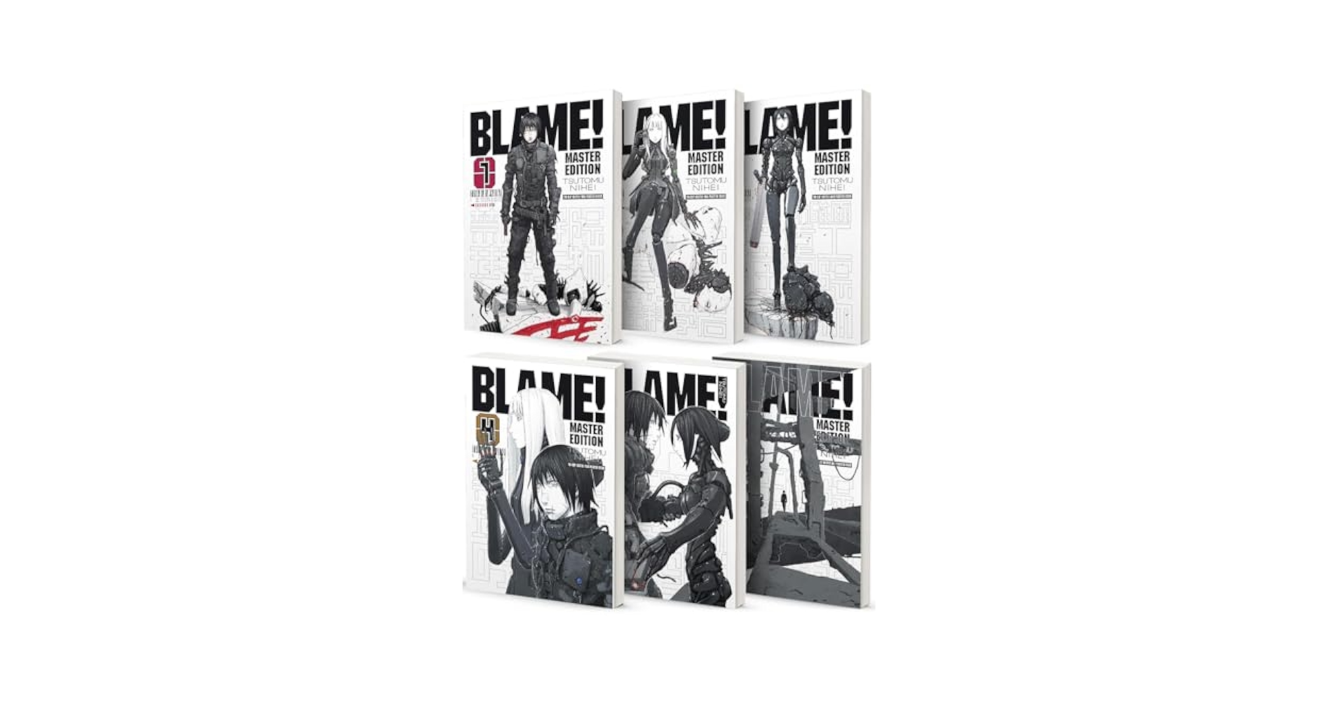 Amazon.com: BLAME! Manga Vol 1-6 Complete Master Edition 6